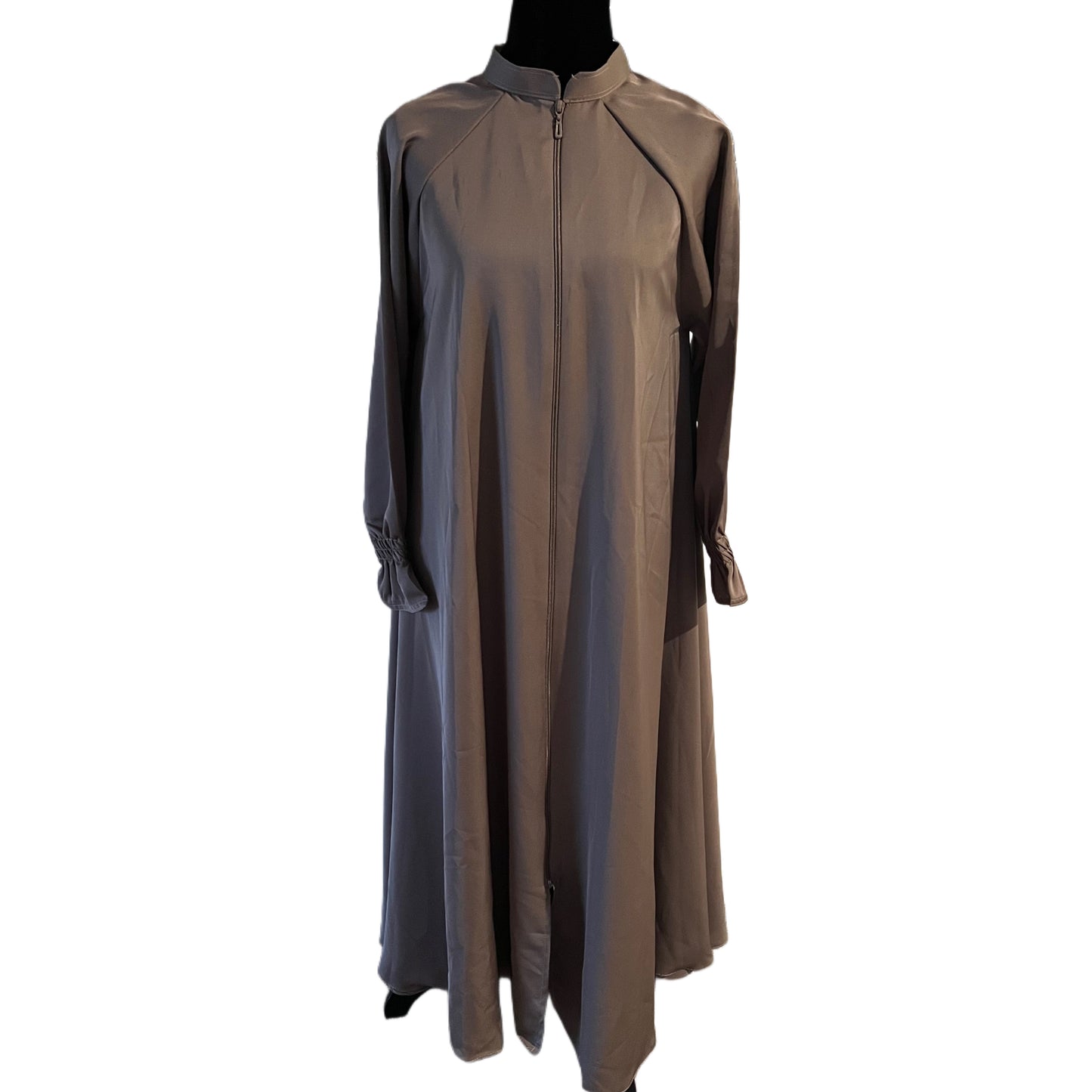 Umbrella Abayah, With Zipper & Elastic Sleeves