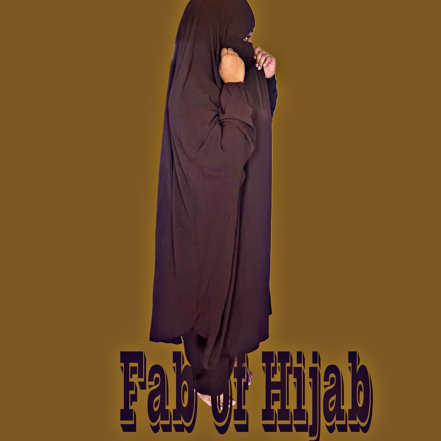 2 Piece Jilbab Set With Pants