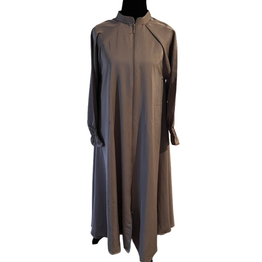 Umbrella Abayah, With Zipper & Elastic Sleeves