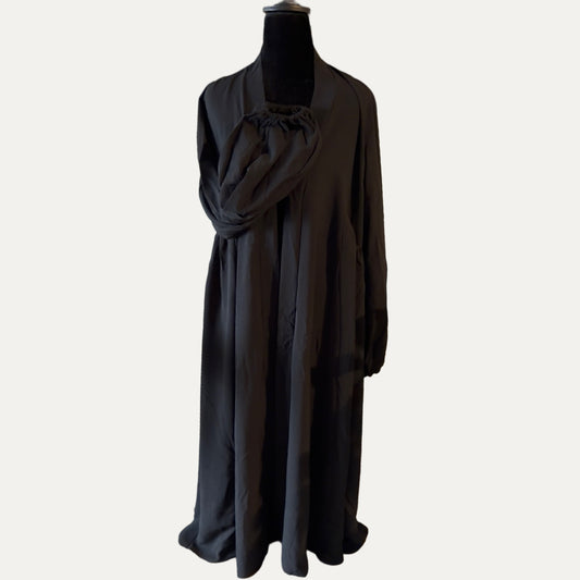 Duster Ballon Sleeves, With Pleats, & Pockets